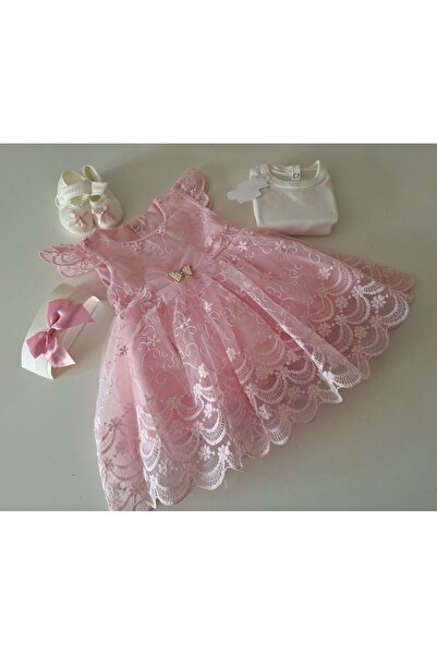 biyan collection Kız Bebek Mevlüt Takımı Gelinlik Abiye Elbise Bebek Doğum Ba...