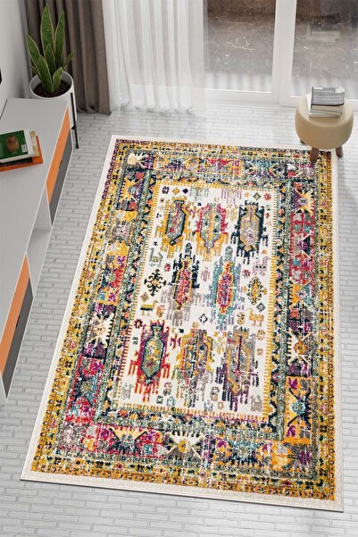 Angorahome Spring Koleksiyonu Dokuma Makine Halısı SP1005