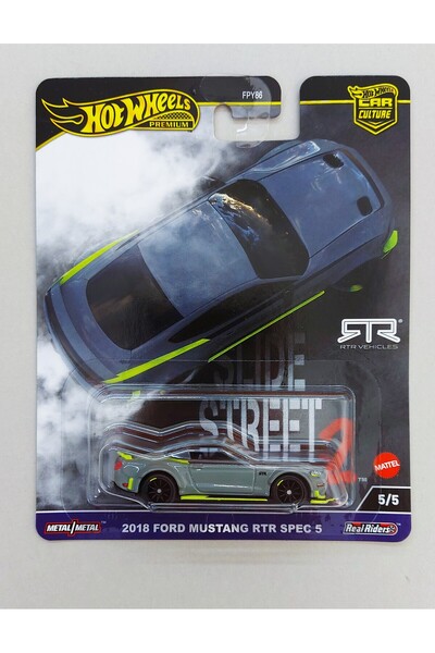 HOT WHEELS Premium Slide Street 2 - 2018 Ford RTR Spec 5 Model Araba