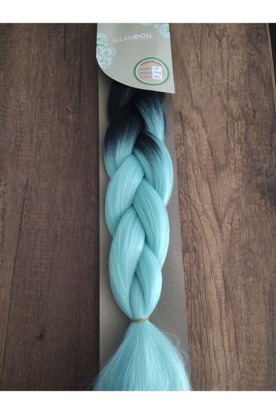 SÇ PERUK M.13 African Braids - Rasta Tiwist Black with 100 g Omreli, 60 cm