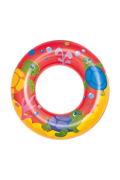 BESTWAY 51 Cm Patterned Sea and Pool Ring - Sea Adventures Swim Rings for Kids 36113