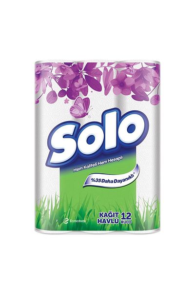 Solo Ultra Paper Towel 12 Rolls