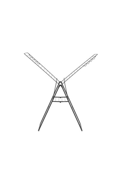 Brabantia Çelik Çamaşır Kurutmalık Mat Siyah Çamaşır Kurutma Askısı-25 Metre-...