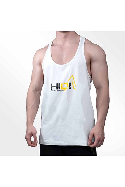 HIQ NUTRITION White Hiq Tanktop Tank Top