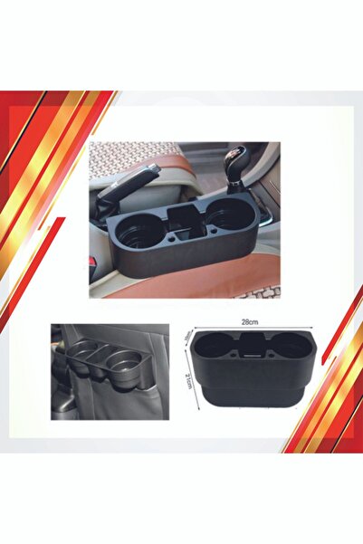 Murat Süs Black Cup Holder - In-Car Seat Hanging Cup Holder