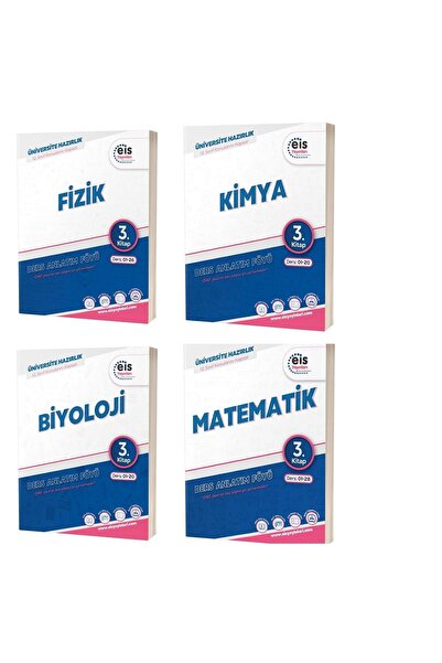 eis Yayınları EİS YAYINLARI 12.SIINIF SAYISAL SET FİZİK3 KİMYA3 BİYOLOJİ3 MAT...