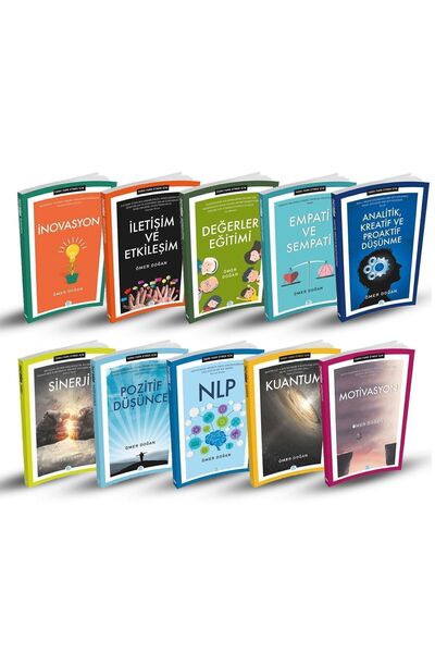 Mavi Çatı Yayınları Etkili iletişim Seti / Farkı Fark Edin - 10 Kitap