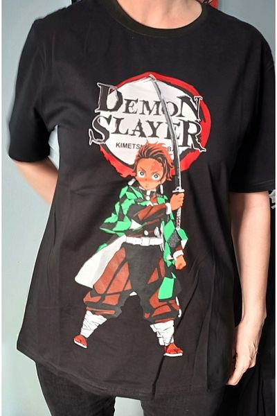 Köstebek Demon Slayer Tanjiro Unisex T-shirt - Anime