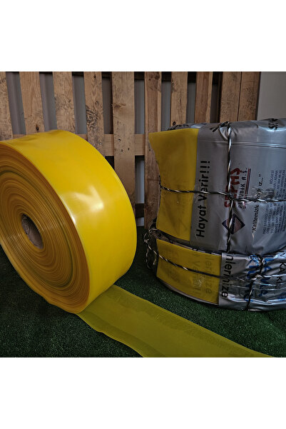 SeraTrend NAYLON SULAMA HORTUMU 32 CM 100 METRE UV KATKILI SALMA SULAMA HORTUMU 1000 MİCRON YASSI SU HORTUMU