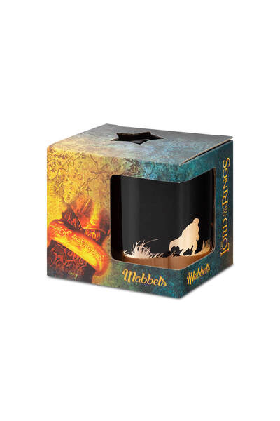 karinabest Lord of the Rings Lisanslı Yaldızlı Kupa Çay Kahve Fincanı