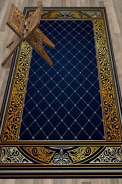 EY HOME Covoraș de rugăciune digital cu imprimeu cu bază anti-alunecare, lavabil, 70x130