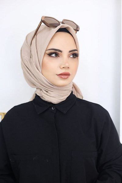 Diella Bamboo Crotch Scarf - Light Mink Color - BKED00007