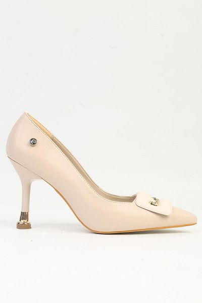 Pierre Cardin ® |   Pc-54029 - 3691 Beige - Women's Heeled Shoes