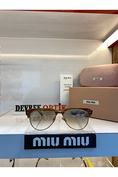 Miu Miu GÜNEŞ GÖZLÜĞÜ MİU MİU MU09ZS 15T-8K1 57
