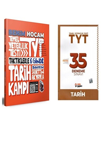 Benim Hocam Yayınları Tyt Taktiklerle 6 Günde Tarih Kampı 2022 Ve Metin Tyt 3...