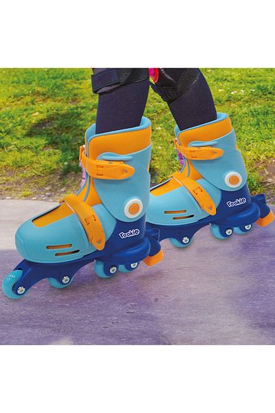 Rookie 2 in 1 Twisty Roller Skate with Adjustable Wheels