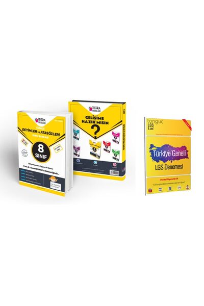 TETRA Yayınları Lgs Deyimler Ve Atasözleri İle Tonguç Türkiye Geneli Deneme