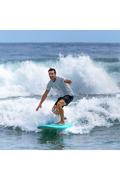 Decathlon Men's UV Protection T-Shirt - White - Water