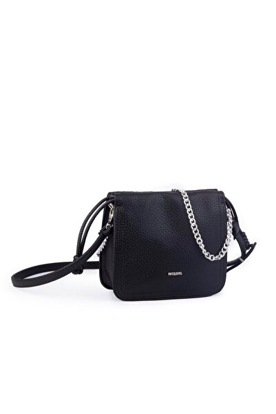 bundle island Geantă de umăr și crossbody pentru femei cu lanț și șnur