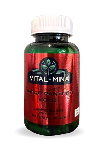 VİTAL MİNA Mega Panther Gold 60 Prstat Bitkisel Kapsül