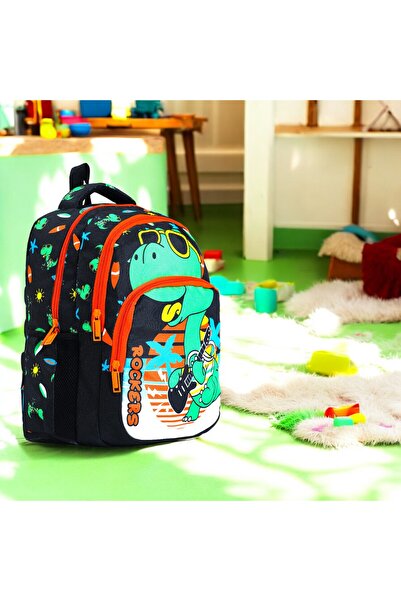 Shopiolog 3-секційний водонепроникний рюкзак для хлопчиків молодшого шкільного віку - з ортопедичною спинкою