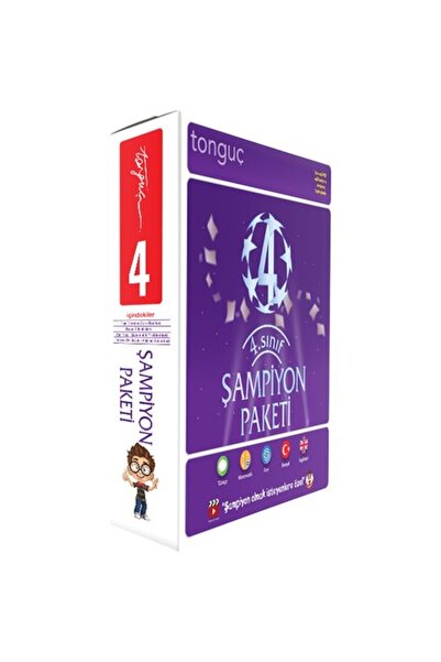 Tonguç Yayınları 4. Sınıf Şampiyon Seti