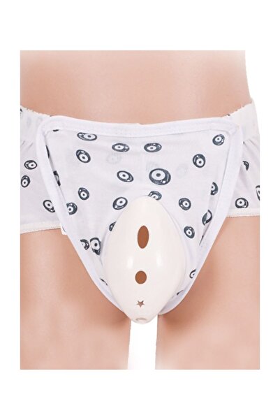 Sevi Bebe Önden Açılır Sünnet Külodu Art-232 Beyaz Beyaz-13-20 Kg