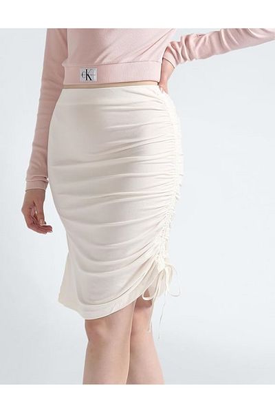 Calvin Klein Side Gathering Skirt Skirt