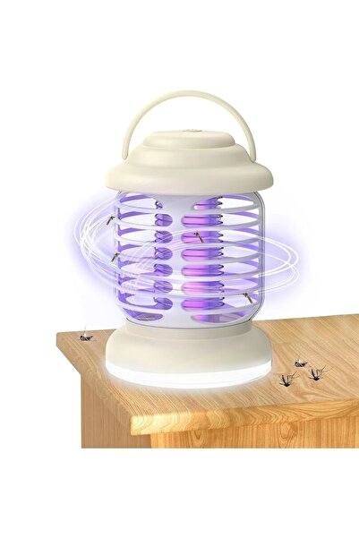 TECHNOMEN Sinek tuzağı dış ve iç mekan için elektrikli sinek öldürücü UV ışık...