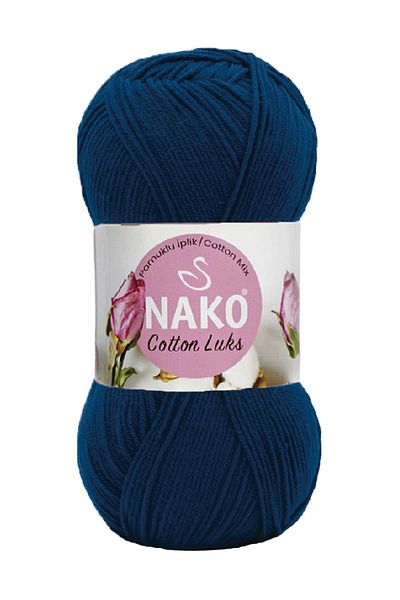 NAKO COTTON LUXURY 97574 NAVY BLUE