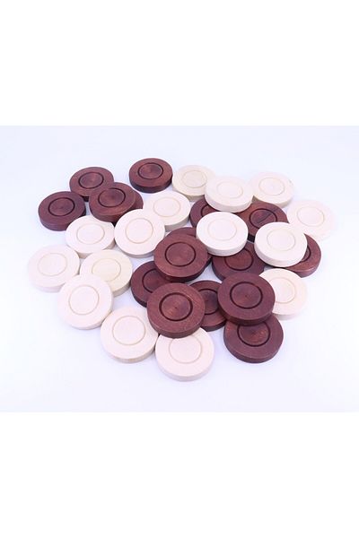 Otantik 35 mm Beech Backgammon Scale - 3.5 cm