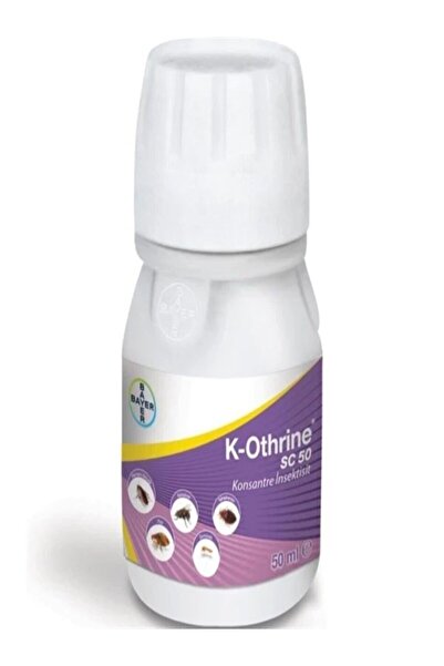 Bayer K-Othrine SC -50, 50 ml (Tahta kurusu , Pire , Hama Böceği , Karasinek ve Sivrisinek Mücadelesinde)