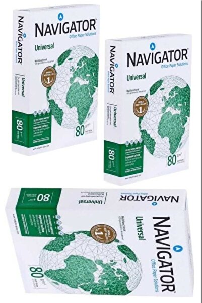 NAVİGATÖR Navigator A4 Fotokopi Kağıdı 80 Gr. 3 Paket 1500 Adet