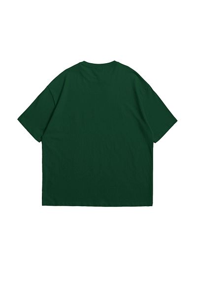 Sekizbiraltı Πράσινο Oversize Unisex T-Shirt - Mandalorian Yoda Printed, 24/1