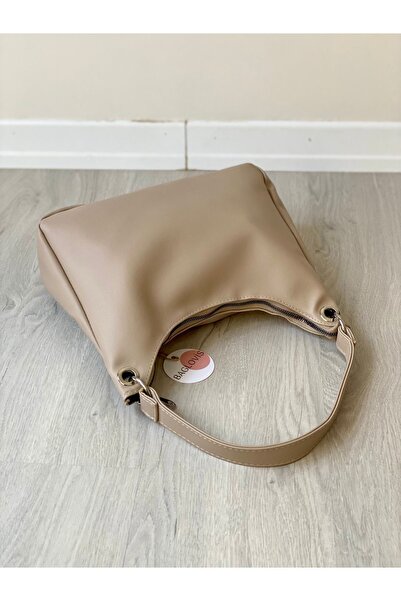 BAGLOVİS RING DETAIL LINED SHIRT SHOULDER BAG