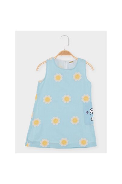 Disney Snoopy Lisanslı Kız Çocuk Elbise 240022