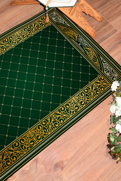 Generic Brand Digital Printed Non-Slip Base Washable Prayer Rug Prayer Mat 70X130