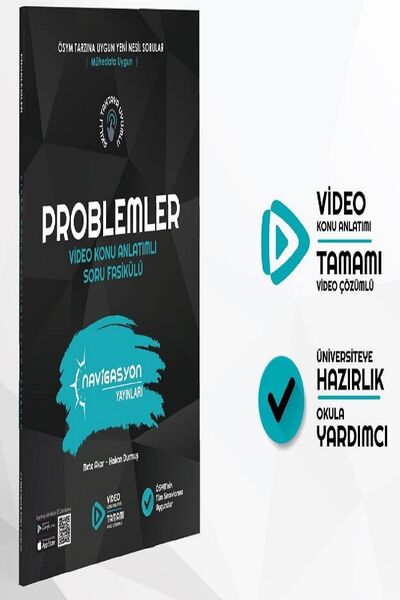 Rasyonel Yayınları 2022 Problemler Video Konu Anlatımlı Soru Fasikülü Navigas...