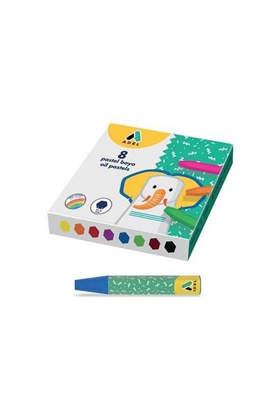 Adel Crayon, 8 Colors