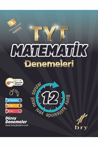 Birey Yayıncılık Bry - Yks - Tyt Branş Denemeleri - Matematik-geometri