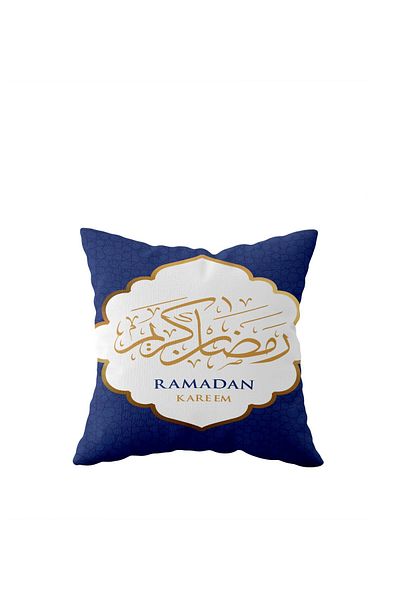 on the clouds Ramadan Kareem - Față de pernă simplă, cu două fețe, cu fermoar ascuns, pernă pentru canapea