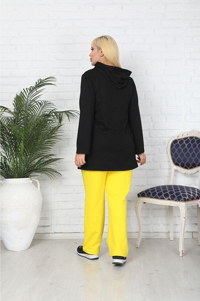 PALSİS Women's Plus Size 3 Thread Rasterless Tracksuit Set
