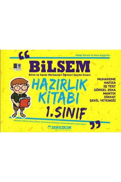 HN TEKSTİL Example Academy Bilsem 1st Class Preparation Book (new)