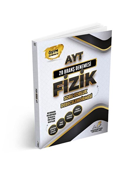 Kondisyon Yayınları AYT Fizik Denemeleri