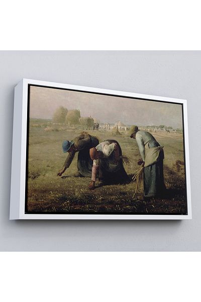 Harita Sepeti Tablou de femei Millet Millet Collector cu cadru - Jean-François - French-6652