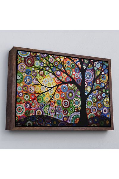 Harita Sepeti Πίνακας σε κορνίζα Surreal Colors on Tree Symphony-6645