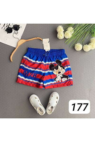 Erkek Çocuk Mickey Mouse Şort Mayo