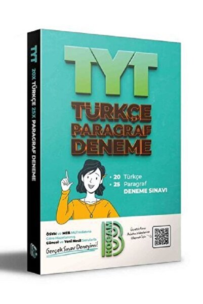 Benim Hocam Yayınları 2021 Tyt 20 Türkçe 25 Paragraf Denemeler