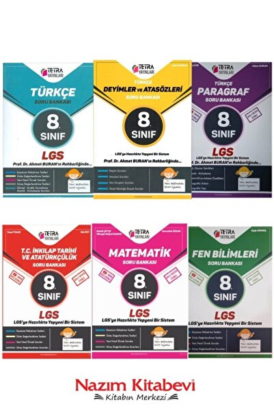 TETRA Yayınları Lgs Hazırlık Seti - 6 Kitap