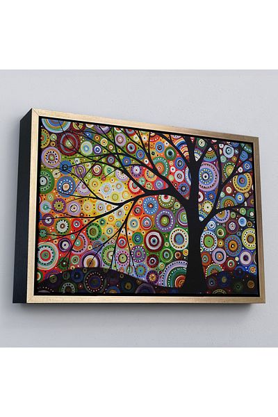 Harita Sepeti Πίνακας σε κορνίζα Surreal Colors on Tree Symphony-6645